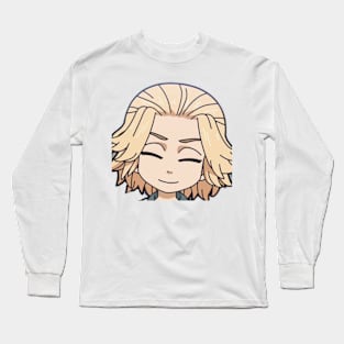 samo manjiro cute steacker Long Sleeve T-Shirt